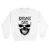 Bad ass dad big sweatshirt 5245