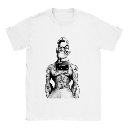 Bad Popeye rundhalsad t-shirt 5151