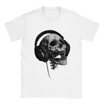 Klassisk skull rundhalsad t-shirt 5023