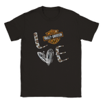 Harley Love  rundhalsad t-shirt 5402