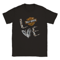 Harley Love  rundhalsad t-shirt 5402