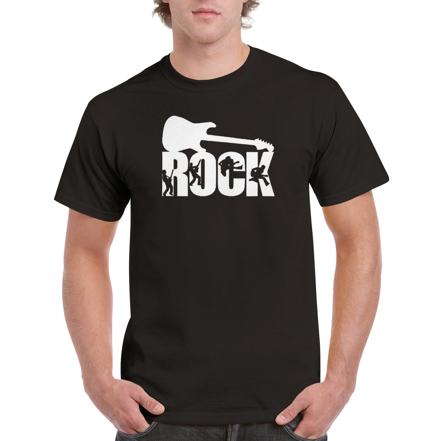 Heavyweight Rock Crewneck T-shirt 5703