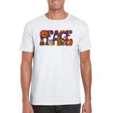 Peace rundhalsad t-shirt 5210