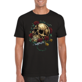 Skull & roses t-shirt 5200