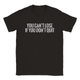 Dont quit rundhalsad t-shirt 5496