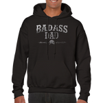 Bad ass dad hoodie 5624