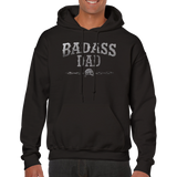 Bad ass dad hoodie 5624