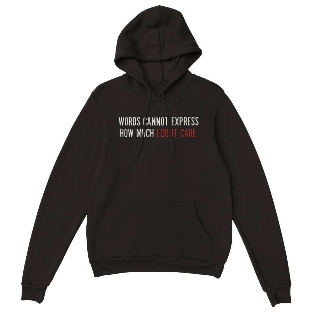 Words hoodie 5520