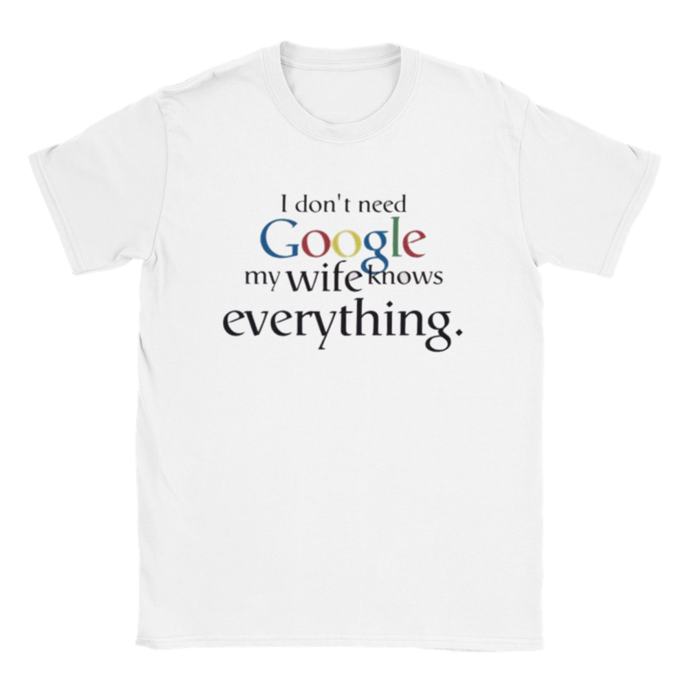 Google t-shirt 5077