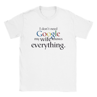 Google rundhalsad t-shirt 5077
