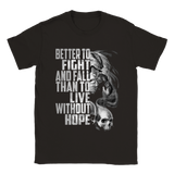 Fight and fall t-shirt 5667