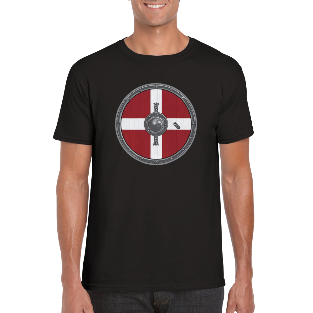 Danish shield rundhalsad t-shirt 5010