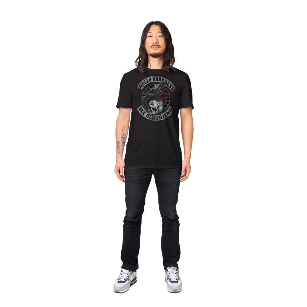 Darkness rundhalsad t-shirt 1652