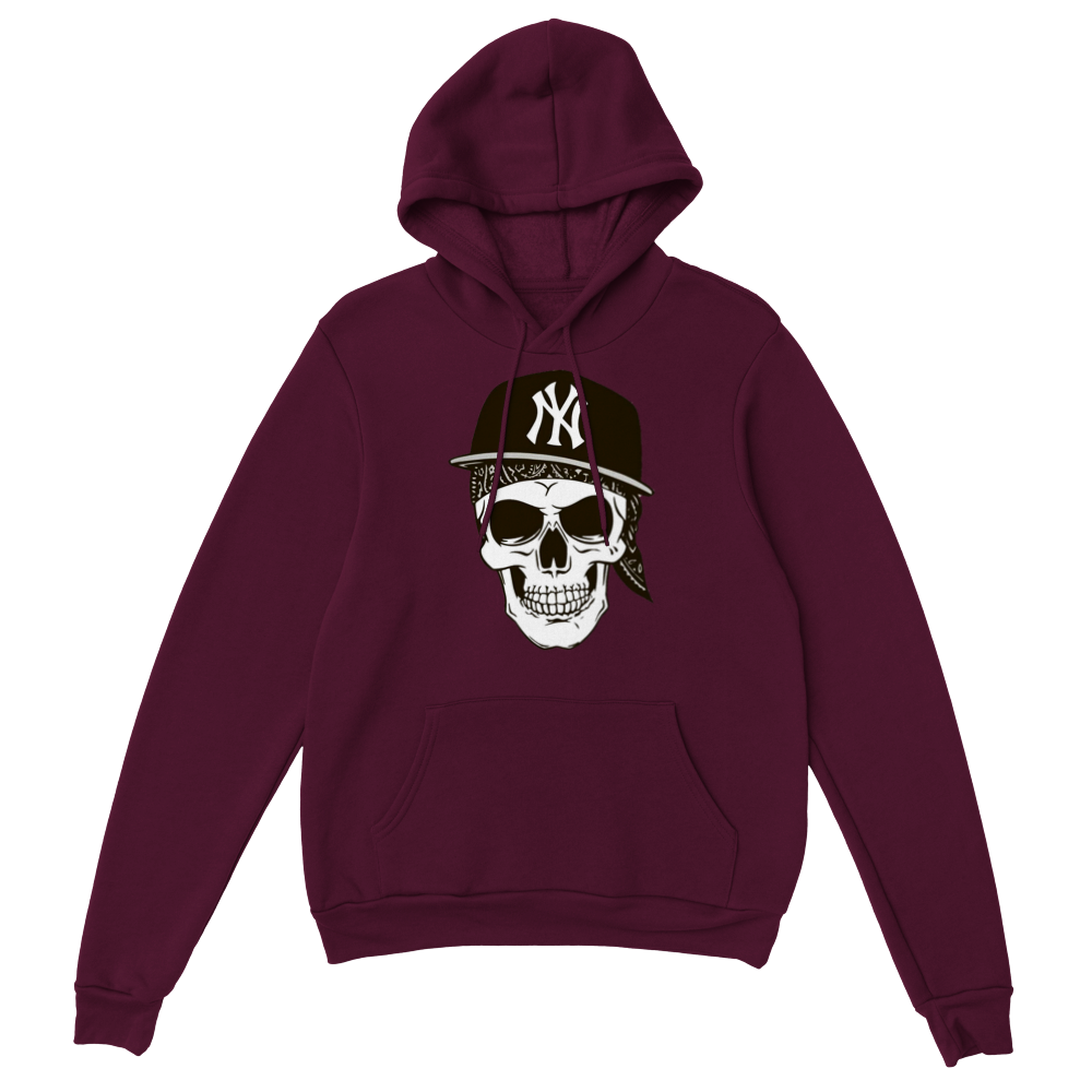 NY Skull hoodie 5244