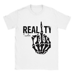 Reality sucks rundhalsad t-shirt 5194