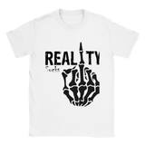 Reality sucks rundhalsad t-shirt 5194