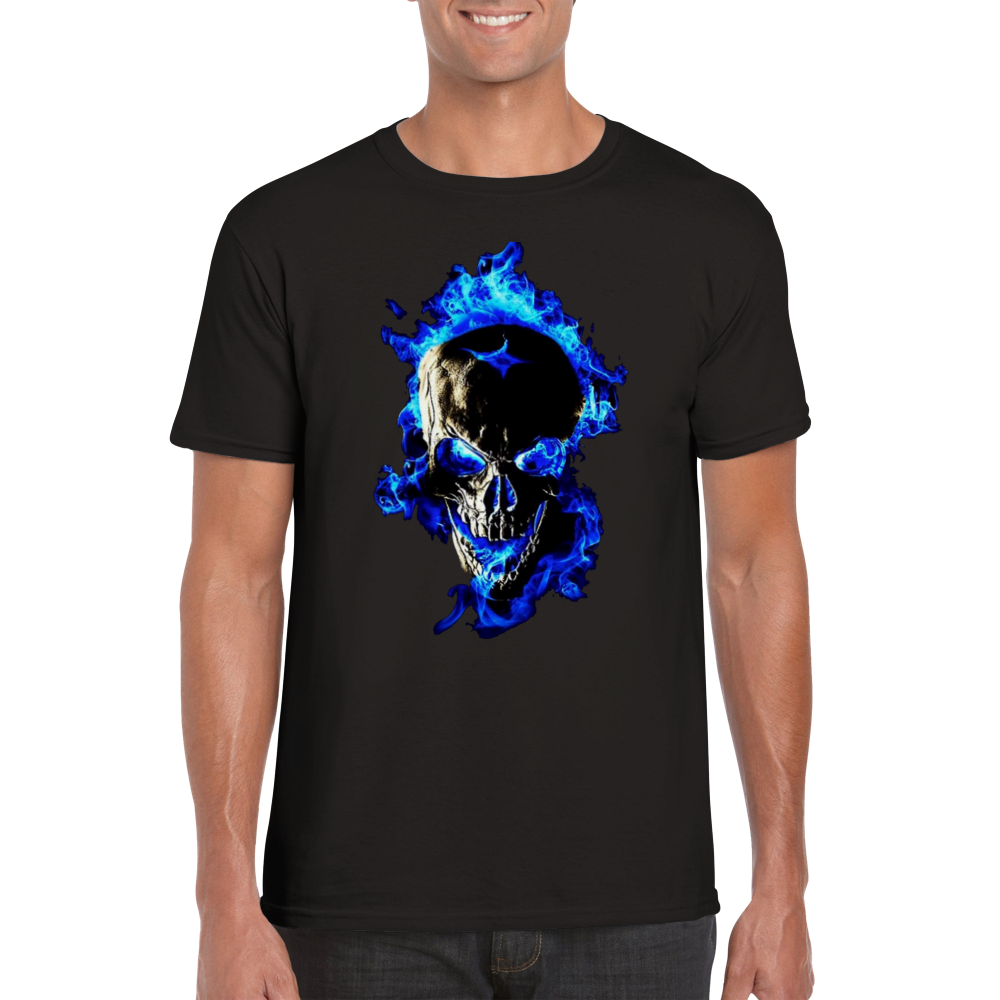 Blue skull t-shirt 5402
