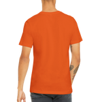 C Orange rundhalsad t-shirt 5226