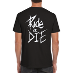 Ride or die rundhalsad t-shirt 5337