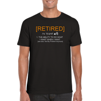 Retired rundhalsad t-shirt 5364