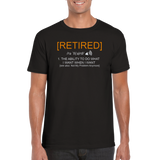 Retired rundhalsad t-shirt 5364