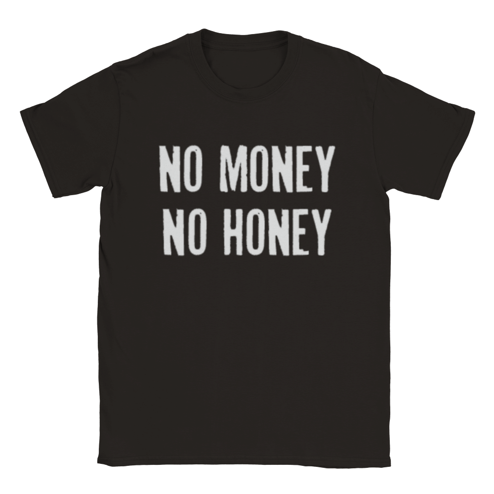 No money rundhalsad t-shirt 5384