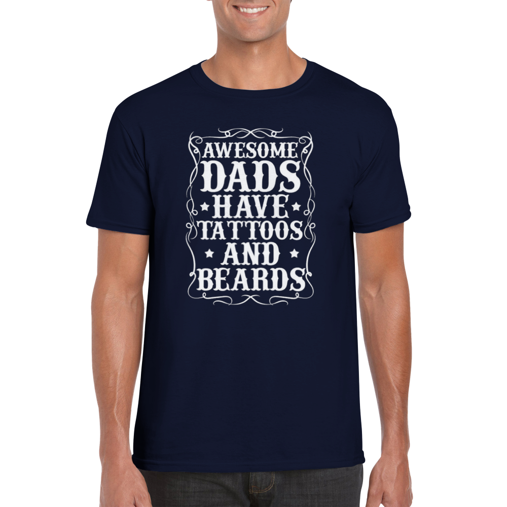 Tattoos and beards  t-shirt 5157