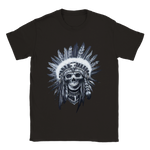 Crasy Horse skull  t-shirt 5182