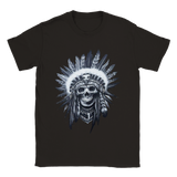 Crasy Horse skull  t-shirt 5182