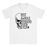 Asshole husband rundhalsad t-shirt 5375