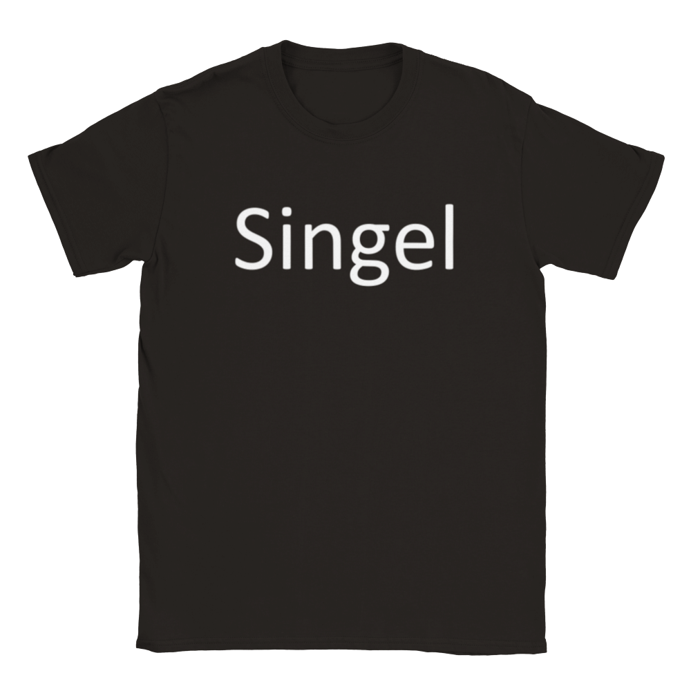 Singel rundhalsad t-shirt 5042