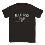 Badass dad svart  t-shirt 5038