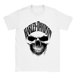 HD Skull  rundhalsad t-shirt 5397