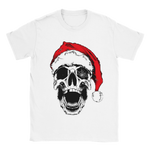 Santa skull rundhalsad t-shirt 5610