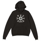 Viking hoodie Dubbeltryck 5243