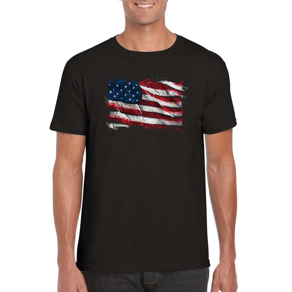 Stars and stripes t-shirt 5348