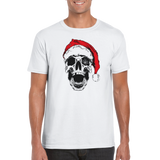 Santa skull rundhalsad t-shirt 5610