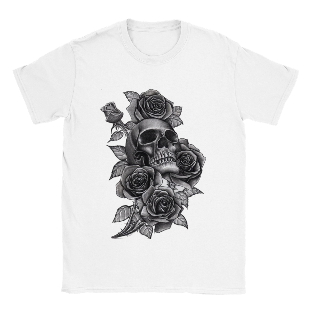 Skulls and roses bv t-shirt 5114