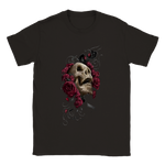 Dark skull rundhalsad t-shirt 5208