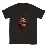 Dark skull rundhalsad t-shirt 5208