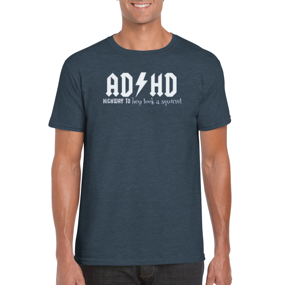 AD HD rundhalsad t-shirt 5328