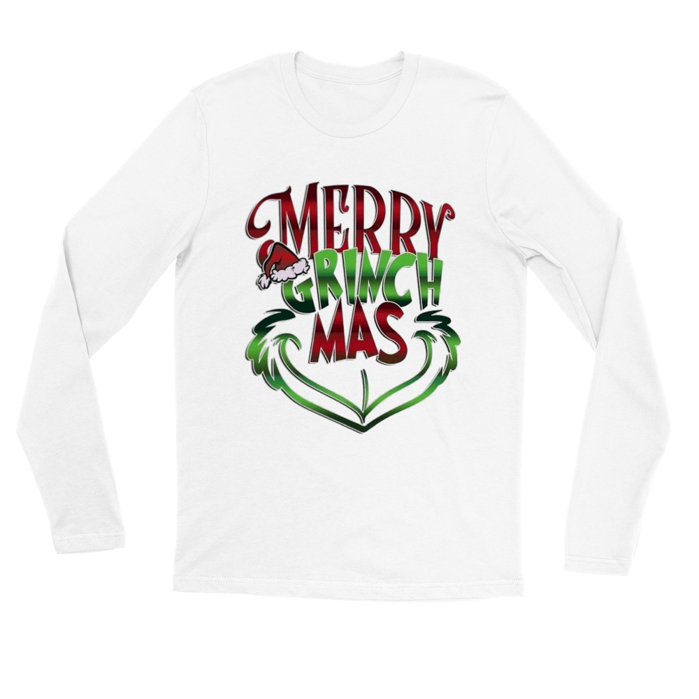 Merry Grinchmas långärmad t-shirt 5609