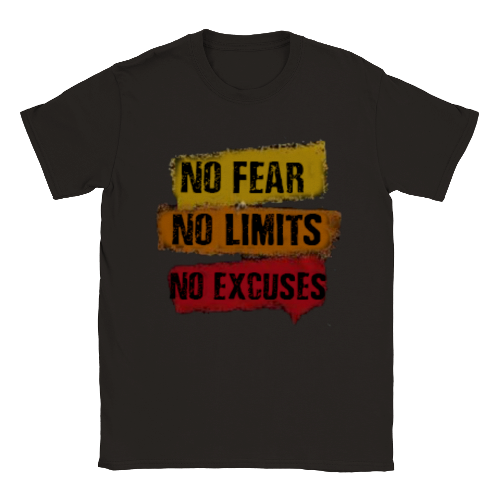 No fear rundhalsad t-shirt 5222