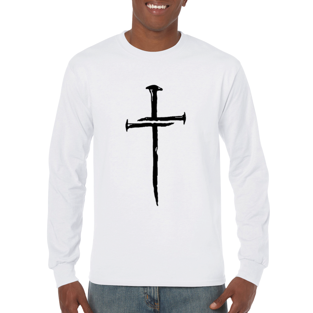 Black Cross langærmet t-shirt 5519