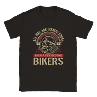 Bikers rundhalsad t-shirt 5002