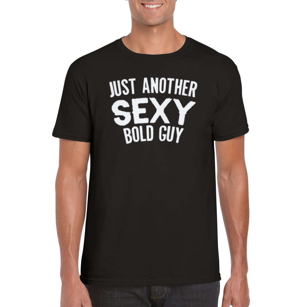 Sexy Bold Svart  t-shirt 5371