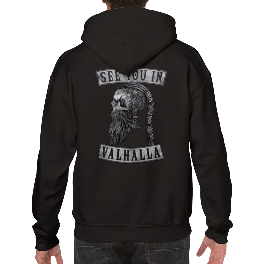 Viking hoodie Dubbeltryck 5243