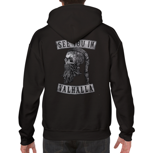 Viking hoodie Dubbeltryck 5243