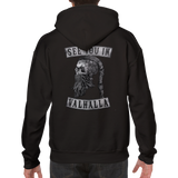 Viking hoodie Dubbeltryck 5243