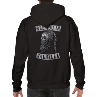 Viking hoodie Dubbeltryck 5243